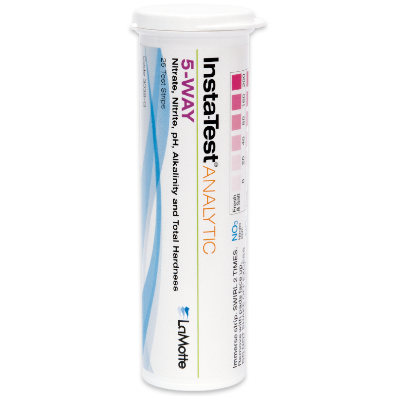 Insta-Test 5-Way Natural Water Test Strips (Fresh & Salt Water)