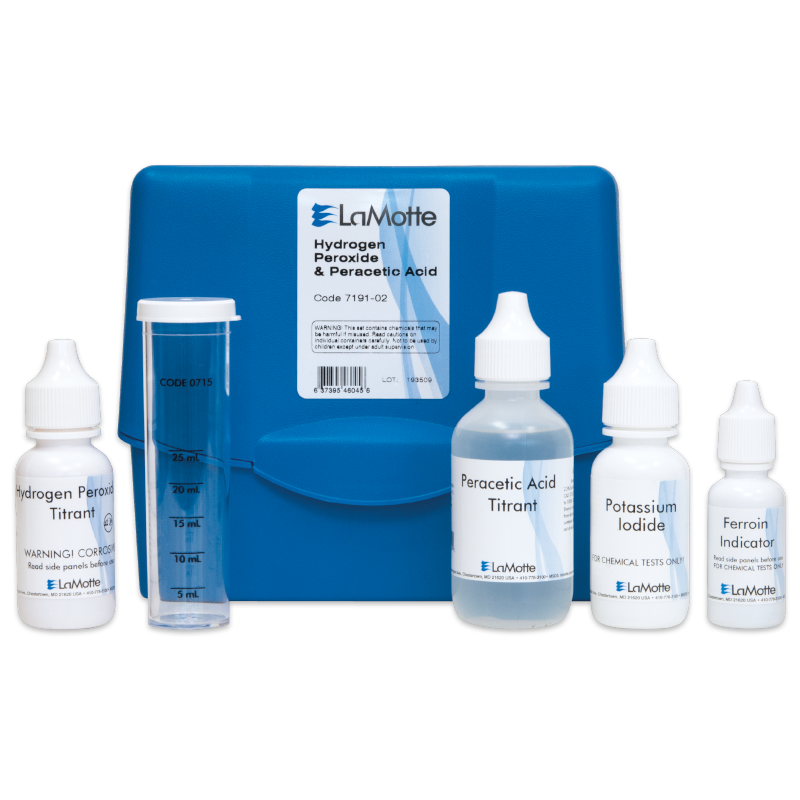 Peracetic Acid/Hydrogen Peroxide Test Kit