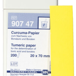 Turmeric Test Paper (Boric Acid & Borates)