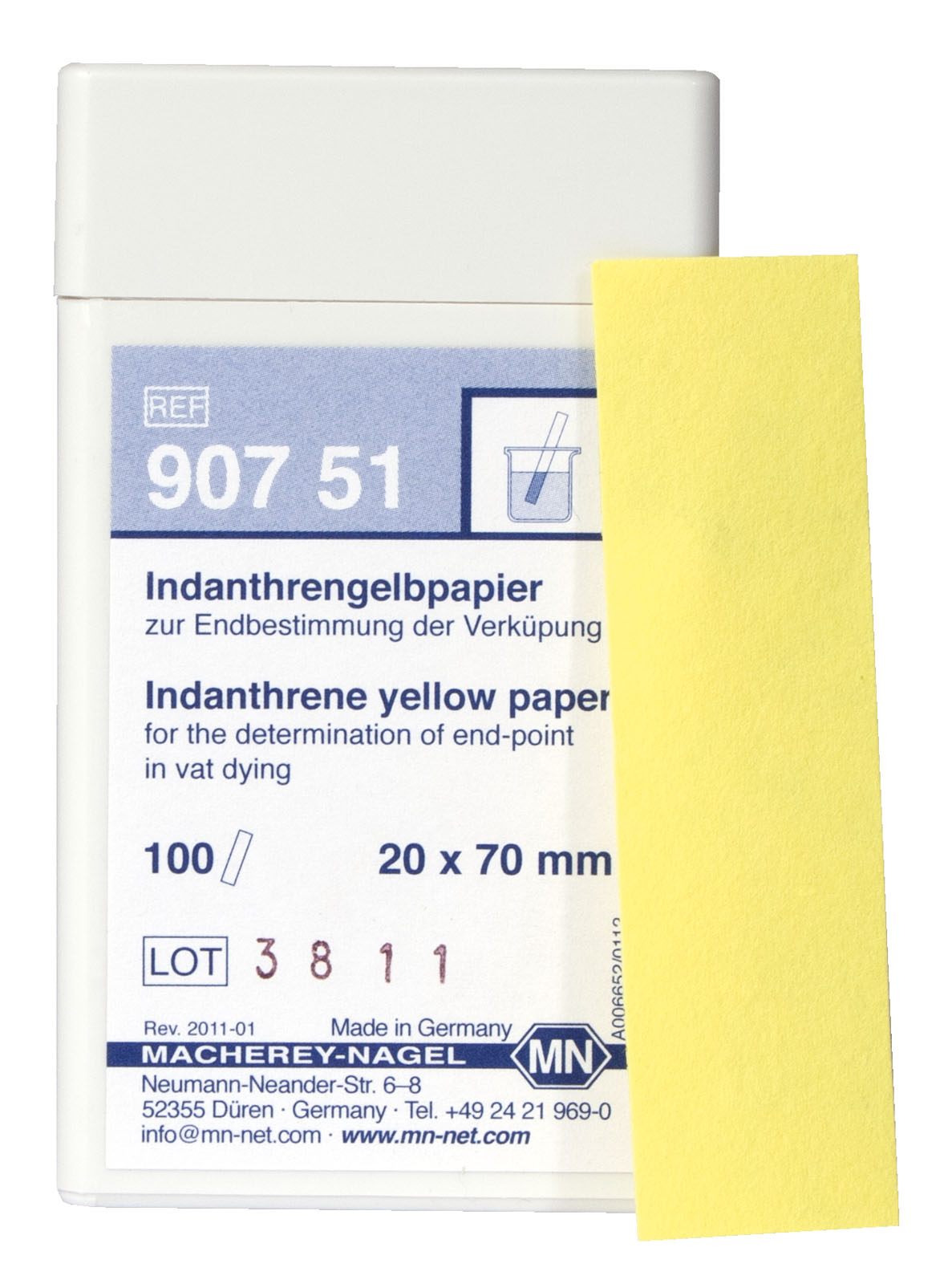 Indanthrene Yellow Paper