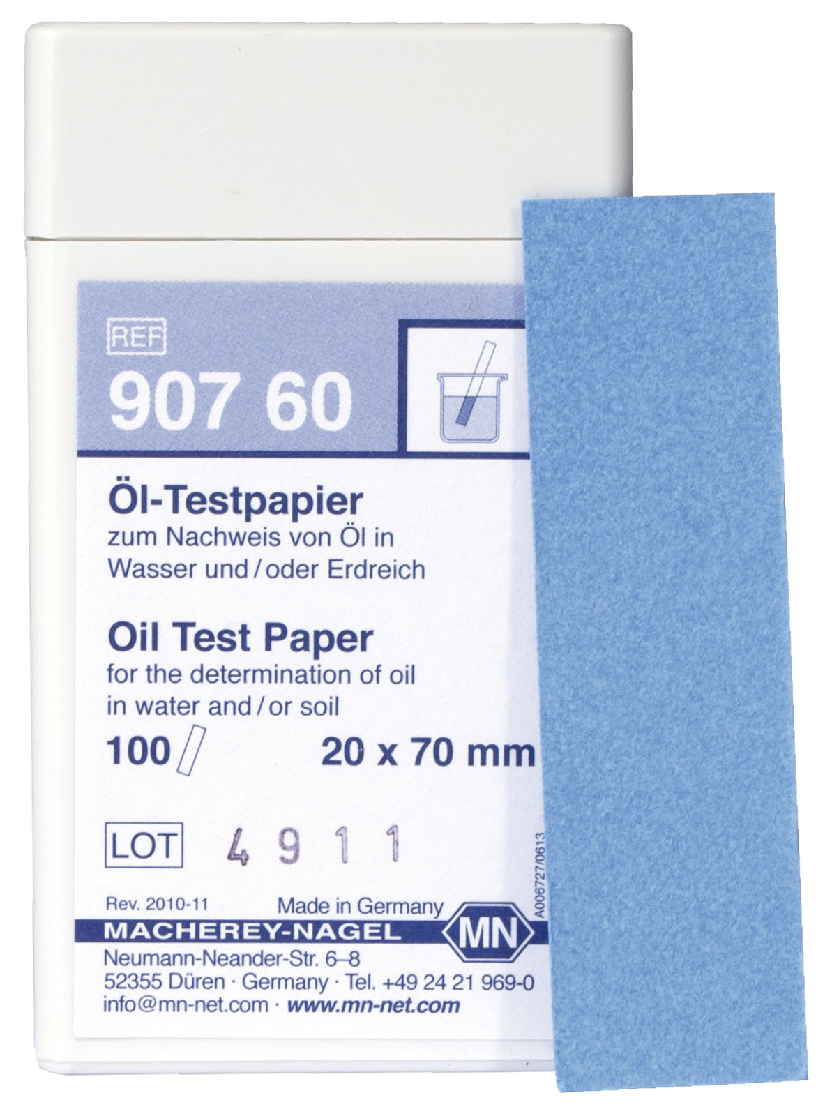 Oil Test Paper