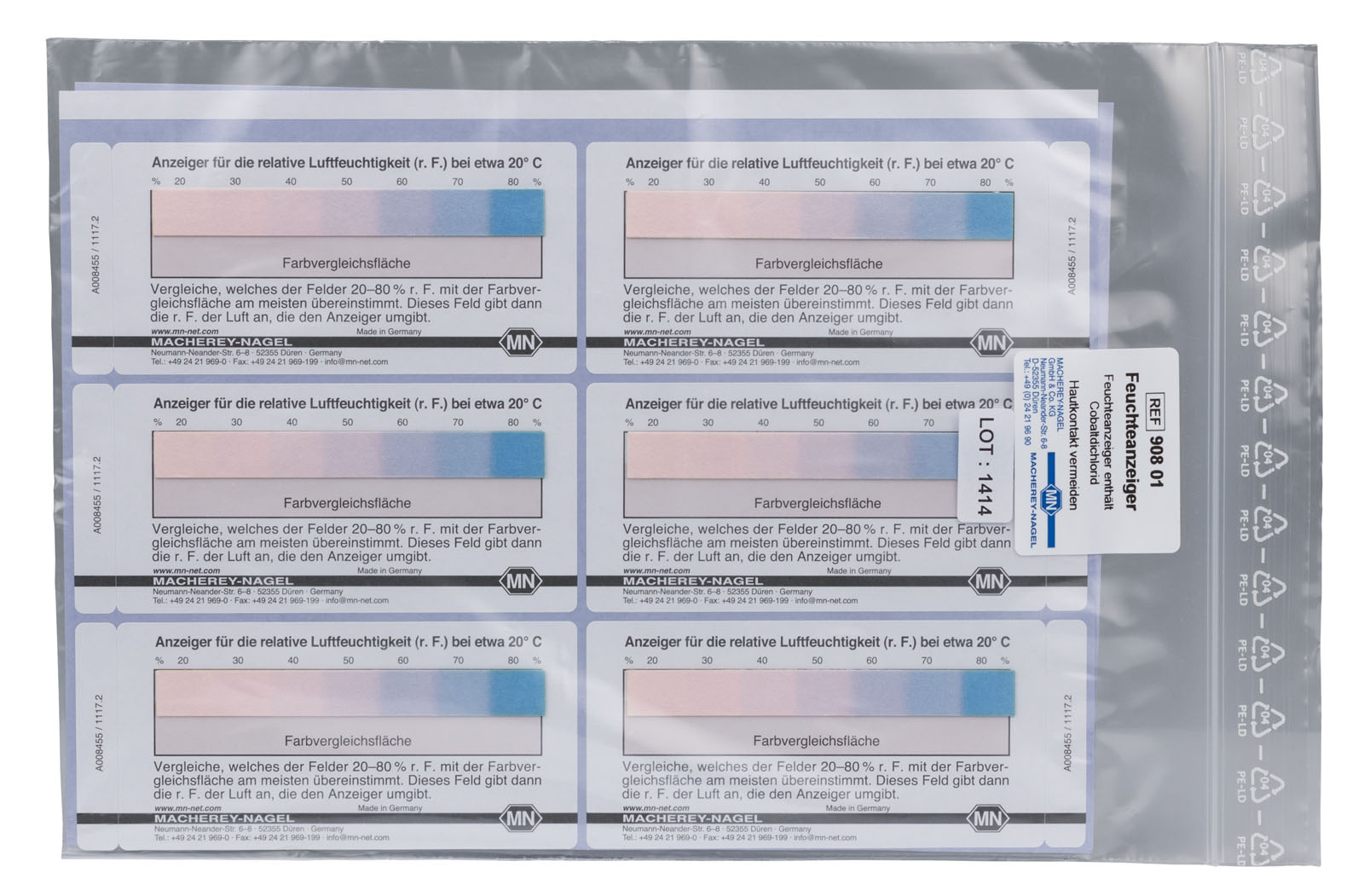 Moisture Indicator Paper