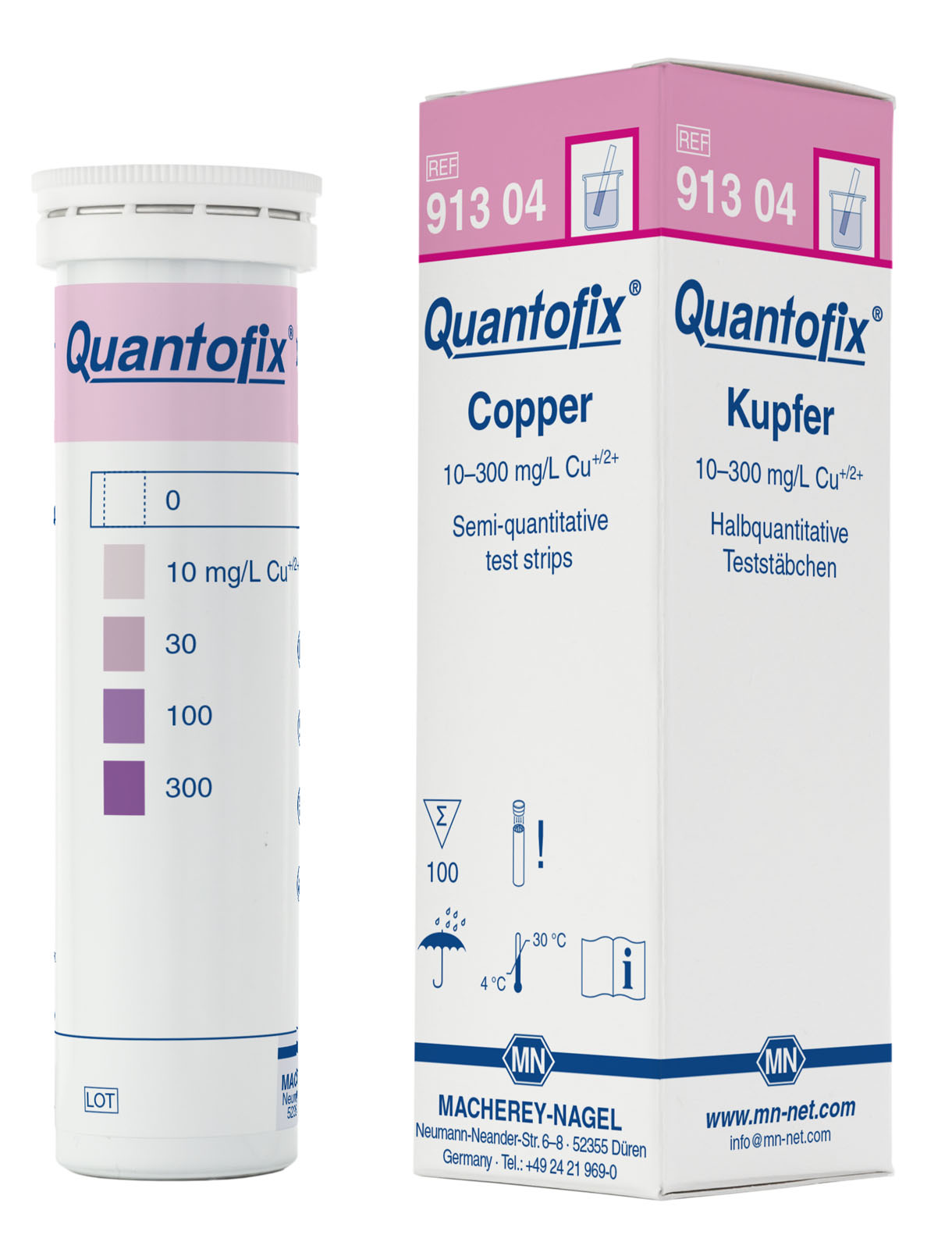 QUANTOFIX® Copper Test Strips