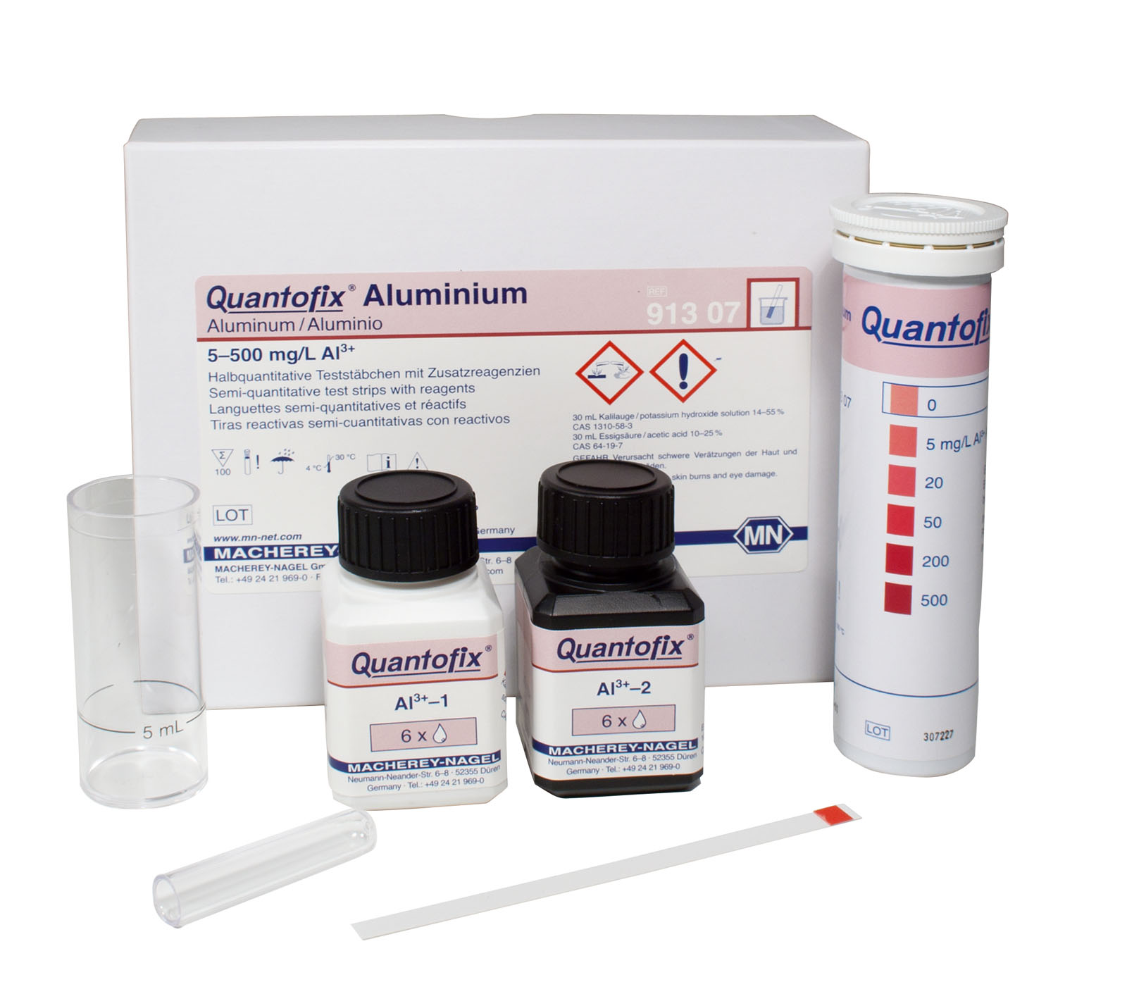 QUANTOFIX® Aluminium Test Strips