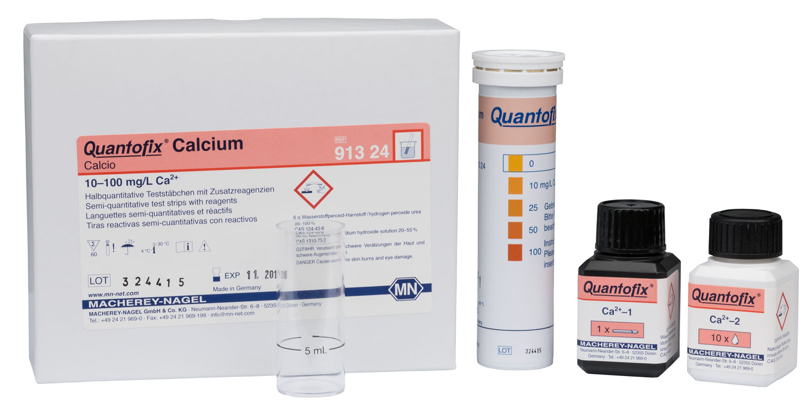 QUANTOFIX® Calcium Test Strips