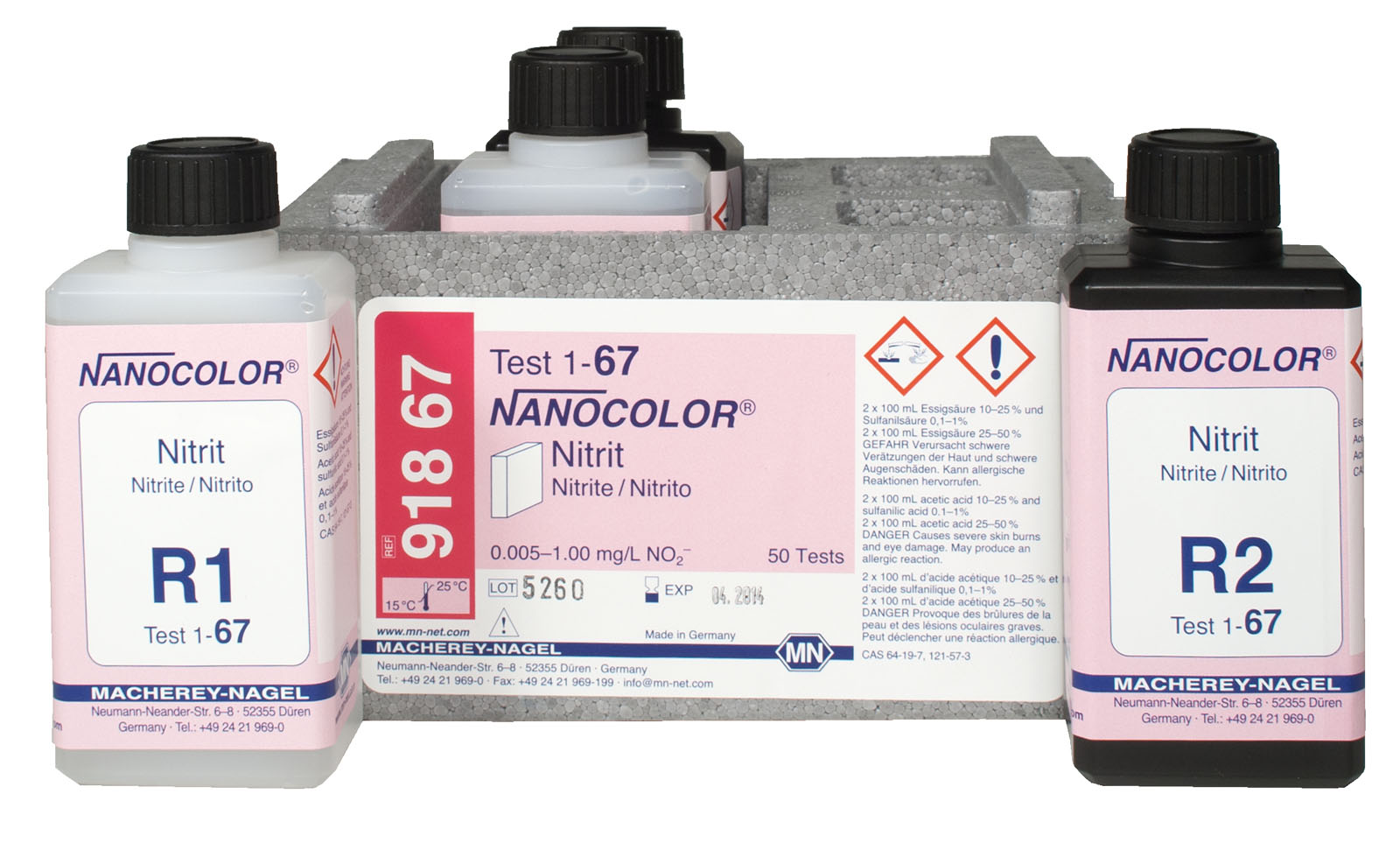 NANOCOLOR® Nitrite Standard Test