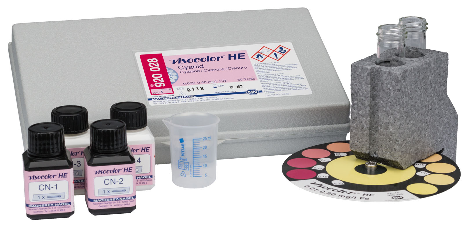 VISOCOLOR® HE Cyanide Test Kit