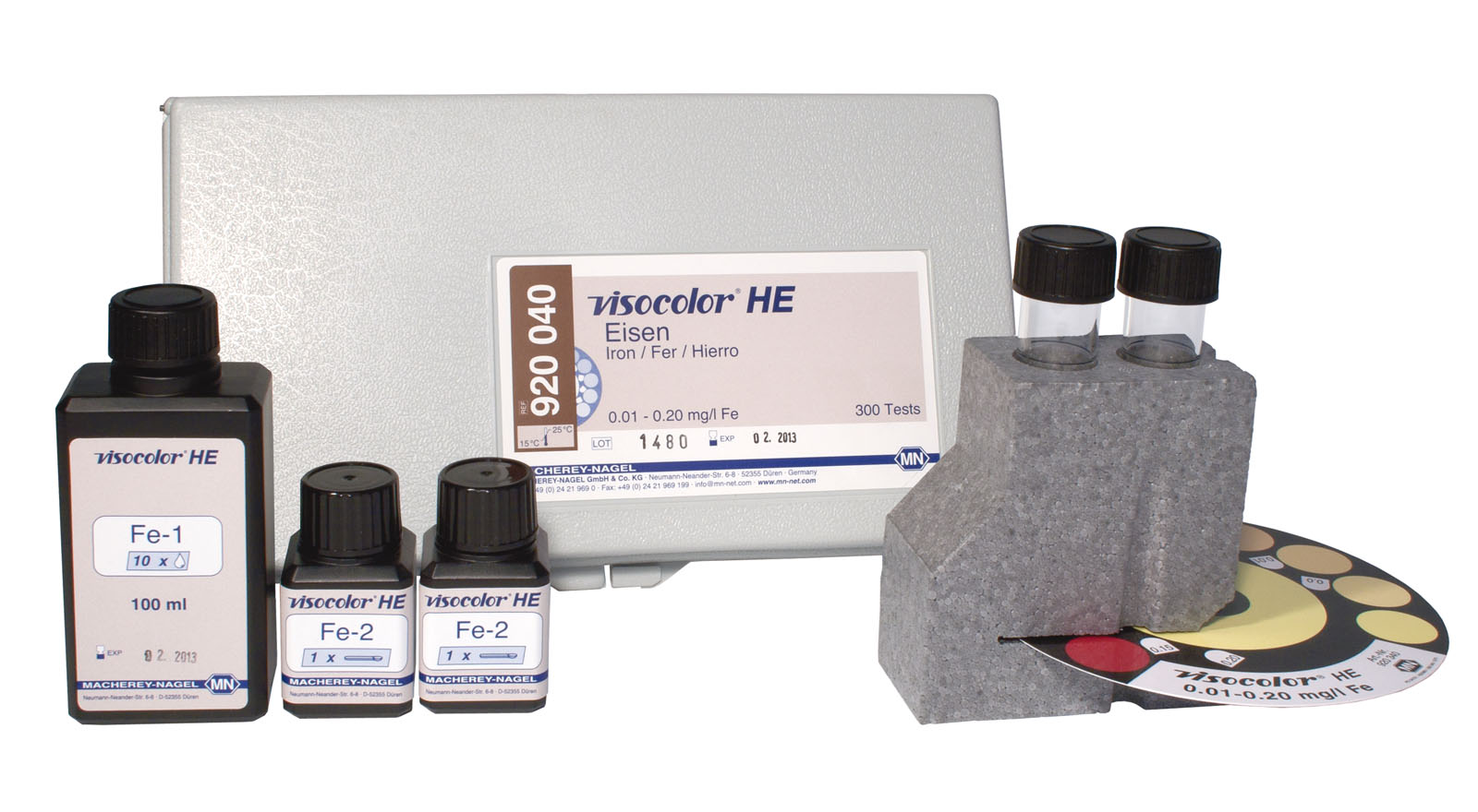 VISOCOLOR® HE Iron Test Kit