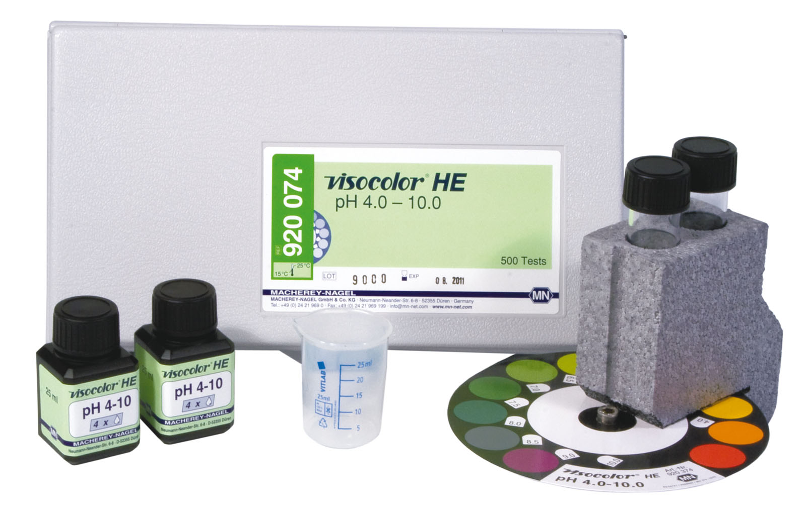 VISOCOLOR® HE pH Test Kit