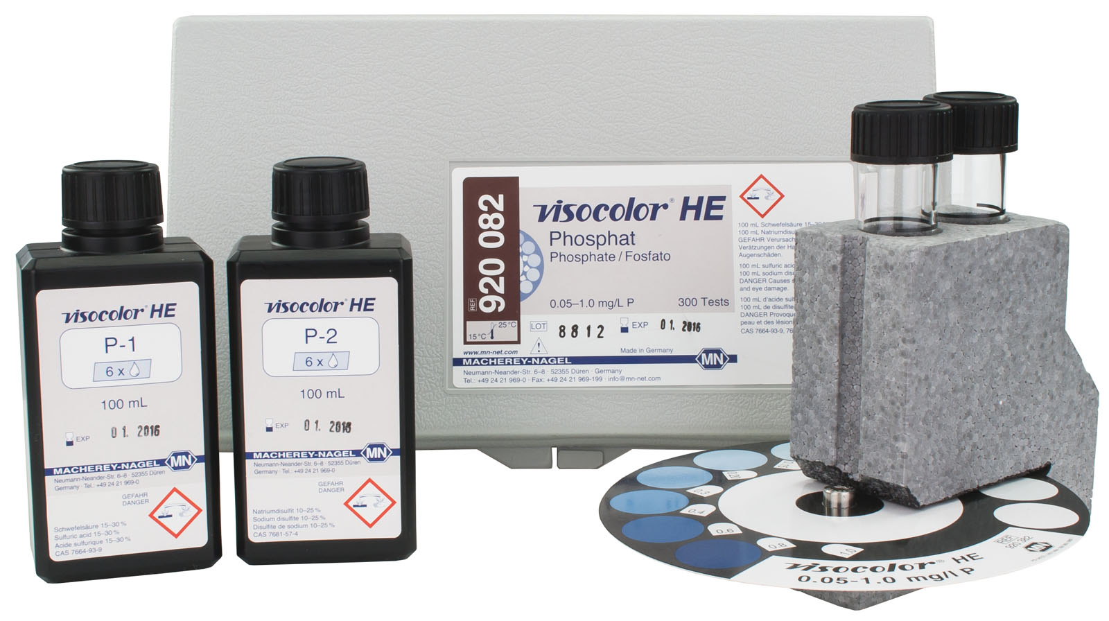 VISOCOLOR® HE Phosphate Test Kit