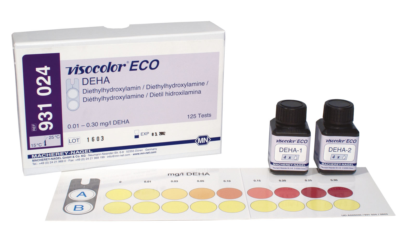 VISOCOLOR® ECO DEHA Test Kit