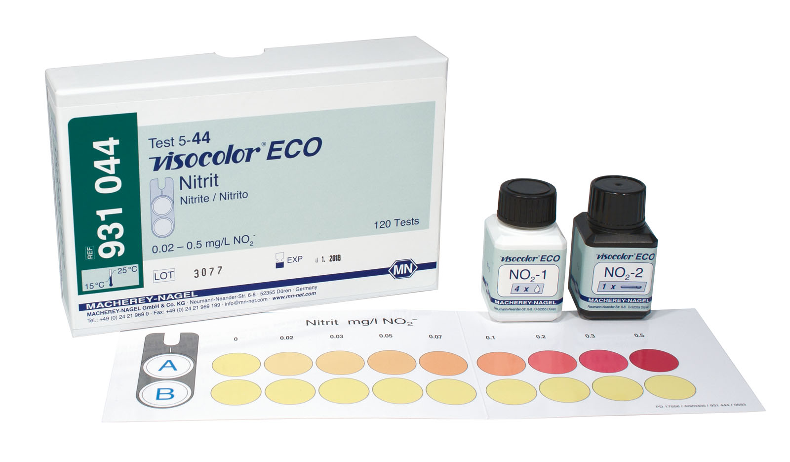 VISOCOLOR® ECO Nitrite Test Kit