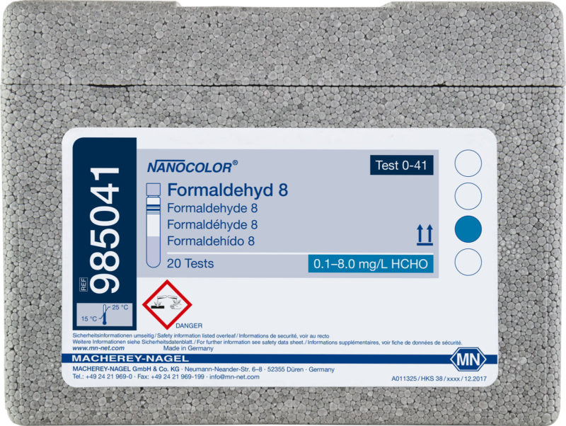 NANOCOLOR® Formaldehyde Tube Test