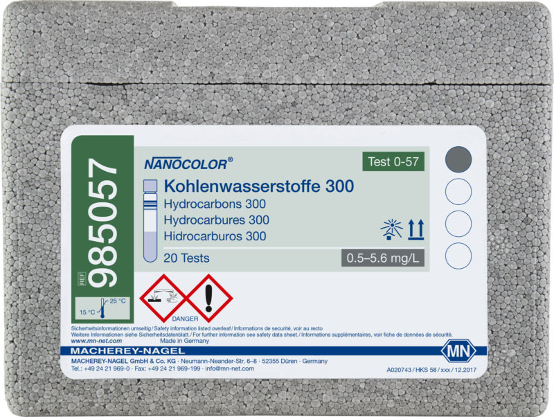 NANOCOLOR® Hydrocarbons Tube Test