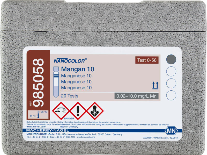 NANOCOLOR® Manganese Tube Test