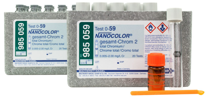 NANOCOLOR® Total Chromium Tube Test