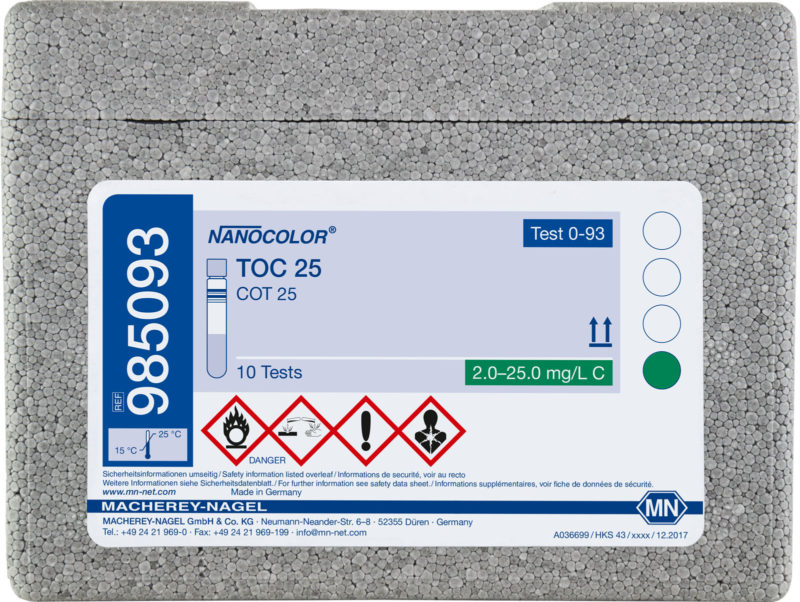 NANOCOLOR® Ortho & Total Phosphate Tube Test