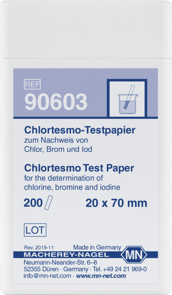 Chlortesmo Test Paper